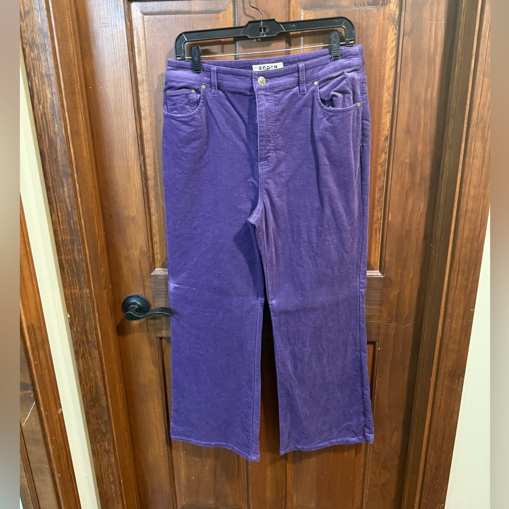 Boden 5-Pocket Cord Kick Jeans Size 8